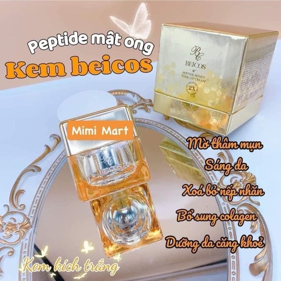 BEICOS PEPTIDE HONEY TONE-UP CREAM 2X - 50g/1.76 Oz - Picture 3 of 12